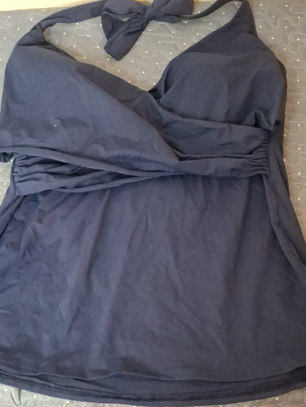 Lands' End Blue Tankini size 18